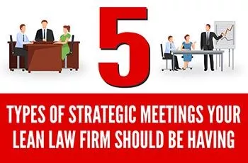5 Types of Strategic Meetings Your Lean Law Firm Should Be Having
