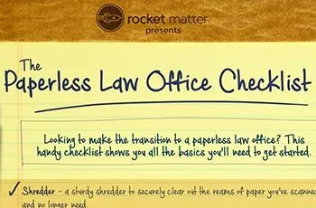The Paperless Law Office Checklist