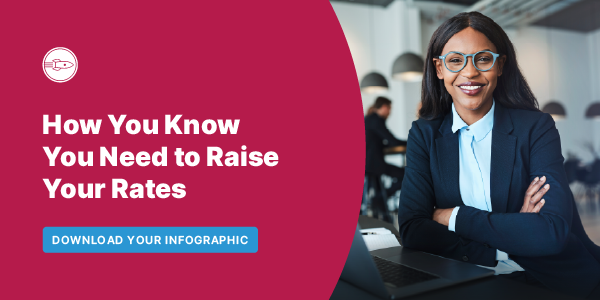 Infographic - How You Know You Need to Raise Your Rates